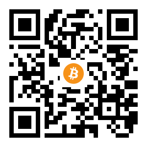 bitcoin:34cBDEUsJuCozgu9RLuUjWrVwQ8ie5atKp black Bitcoin QR code