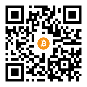 bitcoin:34dUyam5aCVpKmFXCx9wafGgbmoDmwJBiv black Bitcoin QR code