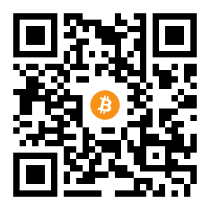 bitcoin:34dnsXw2Z9Axy4qhax6BqSWHc7FwgcLaMV black Bitcoin QR code