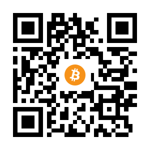 bitcoin:34fjV8eRx4iEhQL73NHT92Z89WMYR1WrtQ black Bitcoin QR code