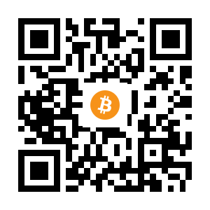 bitcoin:34hjYeyJmMrk1QSiTKTC2QewBTCsU9yPFo black Bitcoin QR code