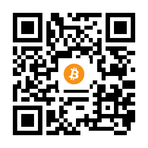 bitcoin:34iXPHCY7WHTvBo78WgunBK3X4pBLbj2fh black Bitcoin QR code