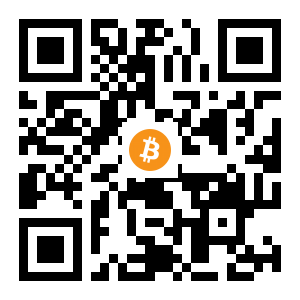bitcoin:34j7ikdSPsQnfVYoC4GiM1NcRHB7da79uz black Bitcoin QR code