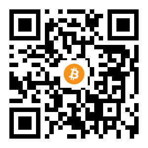 bitcoin:34jAjJFW8YV2gYNd6T9WEsEZDBHz85zVs4 black Bitcoin QR code