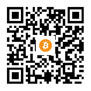 bitcoin:34ke9U9E6h665bN1JkPiMasCoS7GpWFiPQ black Bitcoin QR code