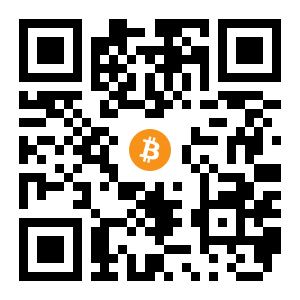 bitcoin:34oJFE7DB5LhEynneXwwLXePK2GwBqL5Cs black Bitcoin QR code
