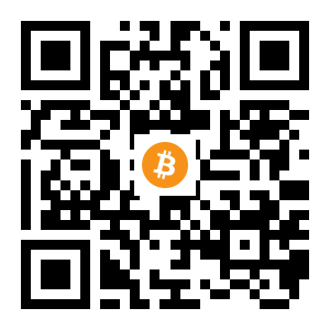 bitcoin:34oeXxnhZsJwdtk8FX48AAFbmaGdnLmUug black Bitcoin QR code