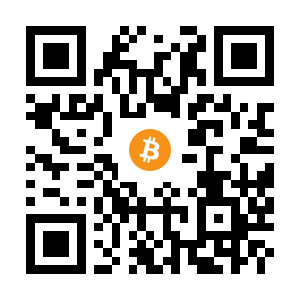 bitcoin:34oh24dCgr8kPGceFodptoGDoHN5X9EbT5 black Bitcoin QR code