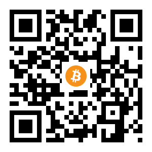 bitcoin:34pVmW66ZQ4kfxsZLghiNQed4KhtjS4hZ3 black Bitcoin QR code