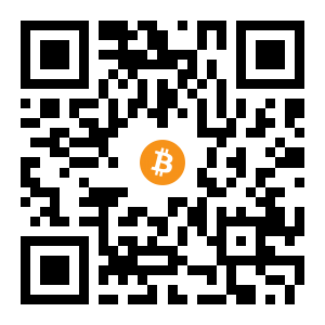 bitcoin:34po7gfzChXuXfgbGbibQy7shtz4kJxjYW black Bitcoin QR code