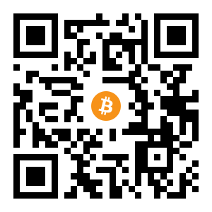 bitcoin:34qsdBAcexscmeVJBqaWVR5K1oRKvuUED4 black Bitcoin QR code