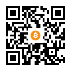 bitcoin:34rFPKLBquLJrGrDGTXAccdfwg3VCbtmjX black Bitcoin QR code