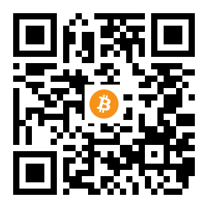bitcoin:34tCXi365mpPJu7grnaHeTWNX2YtCAqDBr black Bitcoin QR code