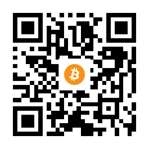 bitcoin:34tNS1K8qLWn9bdK4AbJU2iHc3UHvkwYcq black Bitcoin QR code