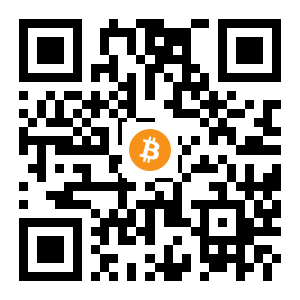 bitcoin:34uaEWMCQgWjaWmbvocr2PDNi11X7ssPpk black Bitcoin QR code