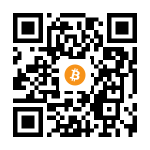 bitcoin:34wL3qzKGgw4vEsVwVnfYi7Z9buTf9VvRT black Bitcoin QR code