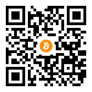 bitcoin:34whRPeeSYTPcihybfXmkG2uoShUdT3d2d black Bitcoin QR code