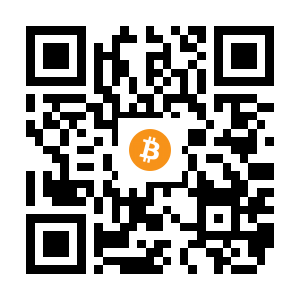 bitcoin:34xp4vRoCGJym3xR7yCVPFHoCNxv4Twseo black Bitcoin QR code