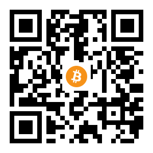 bitcoin:34yTadz1LAahUQDA8QrhGSsVvXDziq7hKH black Bitcoin QR code