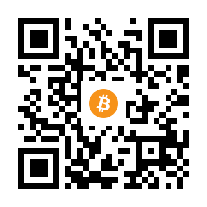bitcoin:34yeHVtBXFTRyU3TPDNTmmf4P7XK61XKKC black Bitcoin QR code