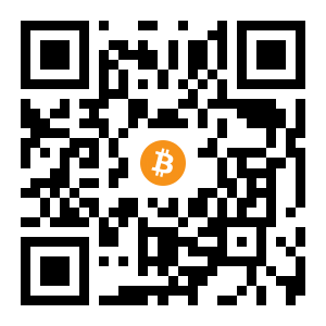 bitcoin:34yfo5U5BEMUe45NfhEALaL5e464V2nvce black Bitcoin QR code