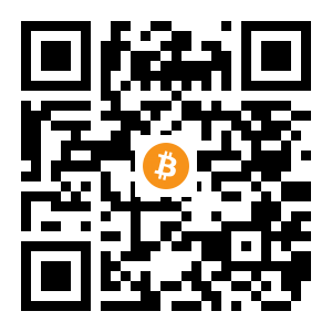 bitcoin:351tzgtgfxJnVcnCZPbh4jCZ3z9ajDKitP black Bitcoin QR code