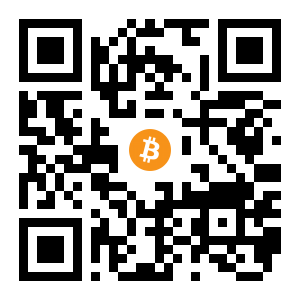 bitcoin:358RfSZmGnXWMBhWVAX77VDWgR1JvZE4H9 black Bitcoin QR code