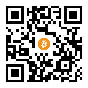 bitcoin:358kdK7T8pVtDgDWRSKw8CY99wbGF8hw5K black Bitcoin QR code