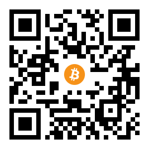 bitcoin:35F76VdhraLqM3R58mXGBnqawqg3P6hLtj black Bitcoin QR code