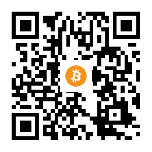 bitcoin:35LS5uGhwDNm7wyc8KYvvJFe5au7Rnx1b3 black Bitcoin QR code