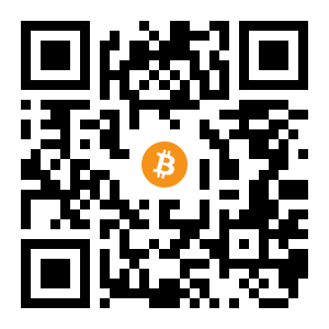 bitcoin:35RVnPGtBdEZGmszpp892dyrr845CrpzuC black Bitcoin QR code