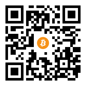 bitcoin:35ZfmqpiwZq18yvQ74YW6vAB6bKRymhaXq black Bitcoin QR code