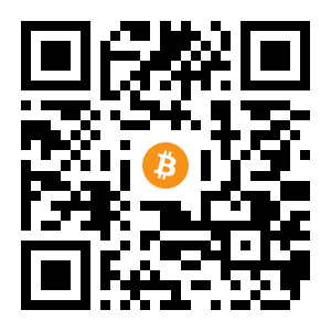 bitcoin:35f6Tp1FBXpWxm6cWBh2sP94AFGeux9LWM black Bitcoin QR code