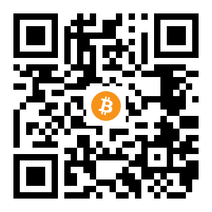 bitcoin:35qUwHcfV7XC3Dj81CEWsCYdT6Yf3z2e86 black Bitcoin QR code