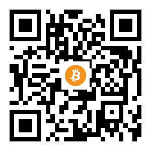 bitcoin:367HLQBnwUo5YVqNDSyBVCFEFCSnLUqFve black Bitcoin QR code