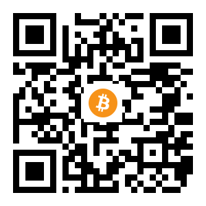 bitcoin:36DfgfBsiHq31vhCQuzqDbvQcugRykXSXK black Bitcoin QR code