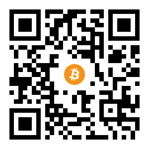 bitcoin:36DnXajEFM5jQXcUMAM1zK5eKEWPZ9hkXe black Bitcoin QR code