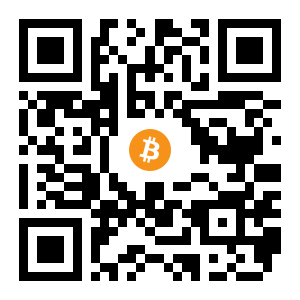 bitcoin:36EzfKSFT8ezfSvabUsd2n3XzvzyBVsRus black Bitcoin QR code