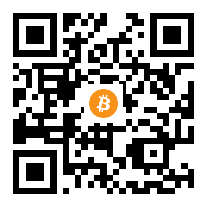 bitcoin:36JdcPJJKLqdPL1UwMhYF18ixRY9pmR9mC black Bitcoin QR code