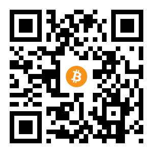 bitcoin:36V3gg3qA3Ev2AjbtKUSEYLctzEciz6SEV black Bitcoin QR code