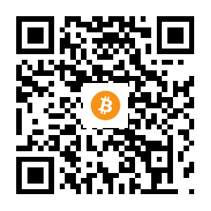 bitcoin:36Voujt9t3MgRNB6r4aiucWutTERZfVE2k black Bitcoin QR code