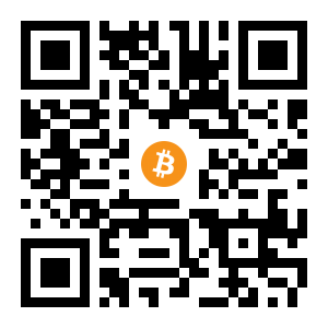 bitcoin:36VqERFRNvyeR2G7uJuSqd9HRpJYNK8GwE black Bitcoin QR code