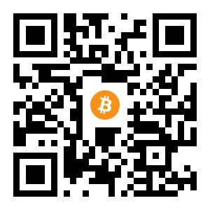bitcoin:36WroHPnkVzkfHu4L4FgdGmRt15tdwizPE black Bitcoin QR code