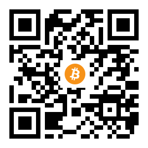 bitcoin:36bD3w1RyRyhYiGYJgCJaQZG1dVqJiezrt black Bitcoin QR code