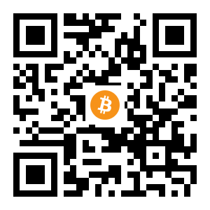 bitcoin:36dQsox4fpziEW5uHUuUJ8Ki9prFRHfKSL black Bitcoin QR code