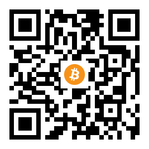 bitcoin:36da5Td8t6s6QePeXoSZrYrx3yN3WjiUei black Bitcoin QR code