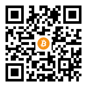 bitcoin:36doQeauA4TvZr6er6unXMcT8bc39STWJ2 black Bitcoin QR code