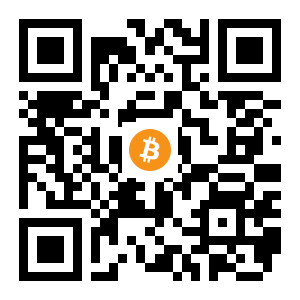 bitcoin:36gsYvwtoC4tZDARwivW3ns3MhcUQ3Us3J black Bitcoin QR code