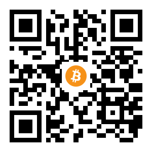bitcoin:36hBS1Hws79vWkvCK7grGyZ31fzpofFuey black Bitcoin QR code