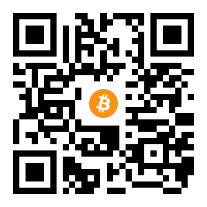 bitcoin:36kcBqbNiErqNbVYA4Kw13PAgesDaiwADV black Bitcoin QR code